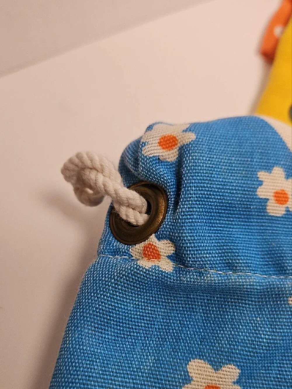 Vintage Raggedy Ann And Andy Handmade Laundry Bag 20